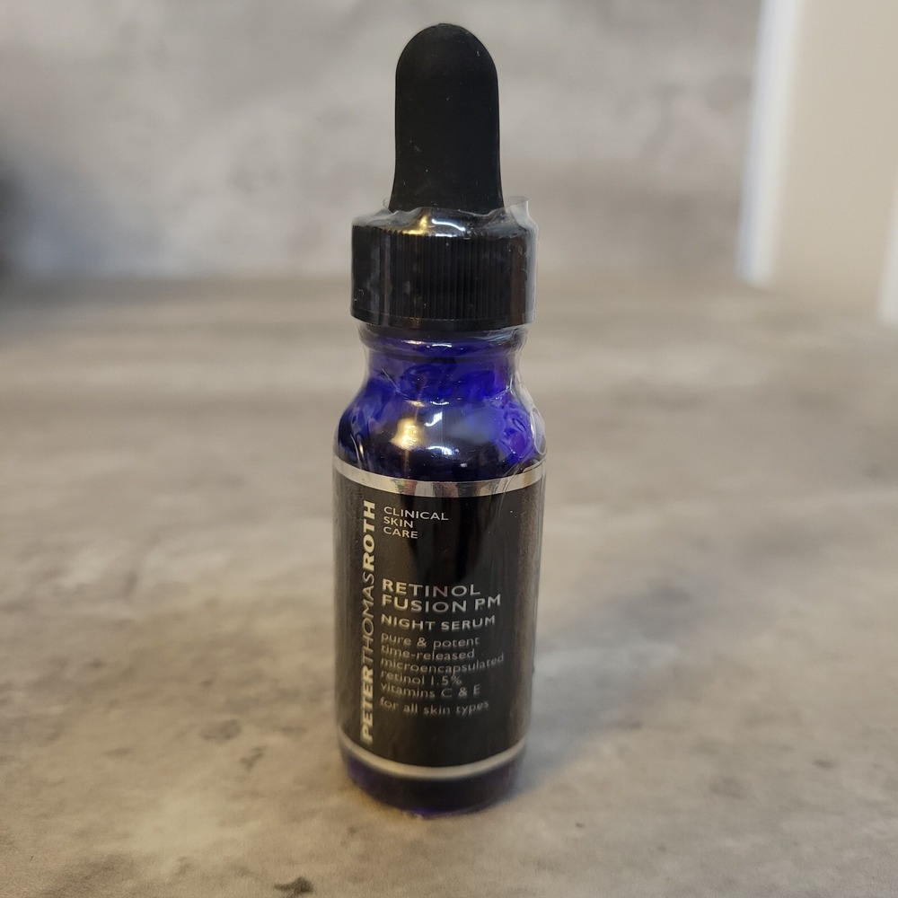 Peter Thomas‎ Roth Retinol Fusion PM Night Serum 12 ml .04 Fl Oz New